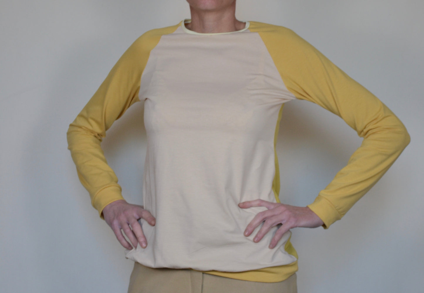 Maglia Camomilla raglan