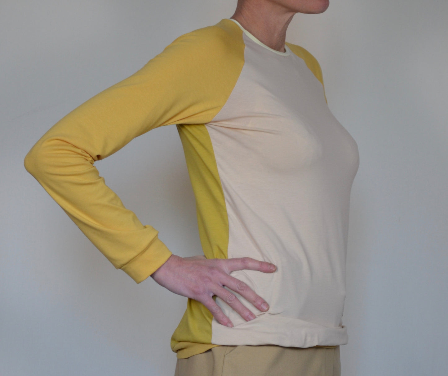 Maglia Camomilla raglan