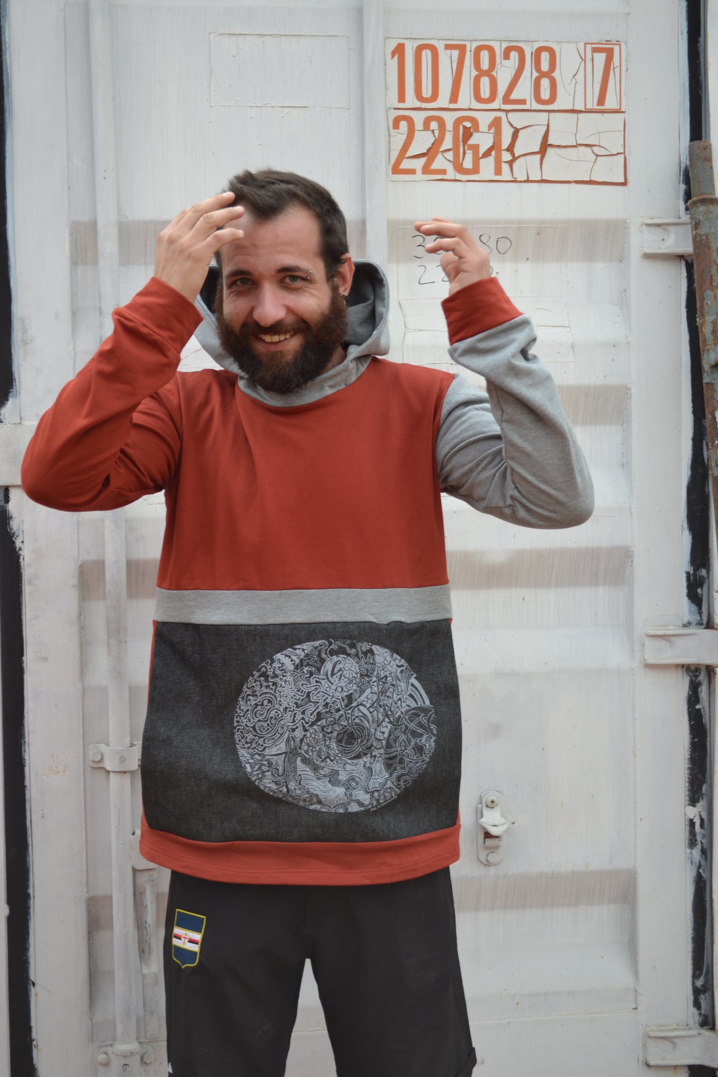 Felpa Daniele cappuccio