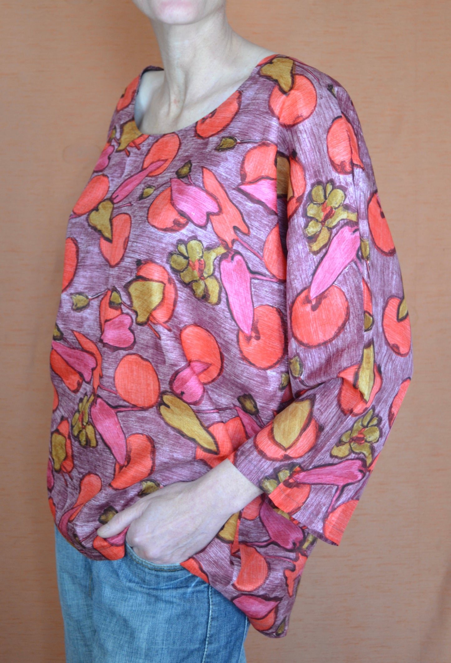 Maglia Luna seta fantasia