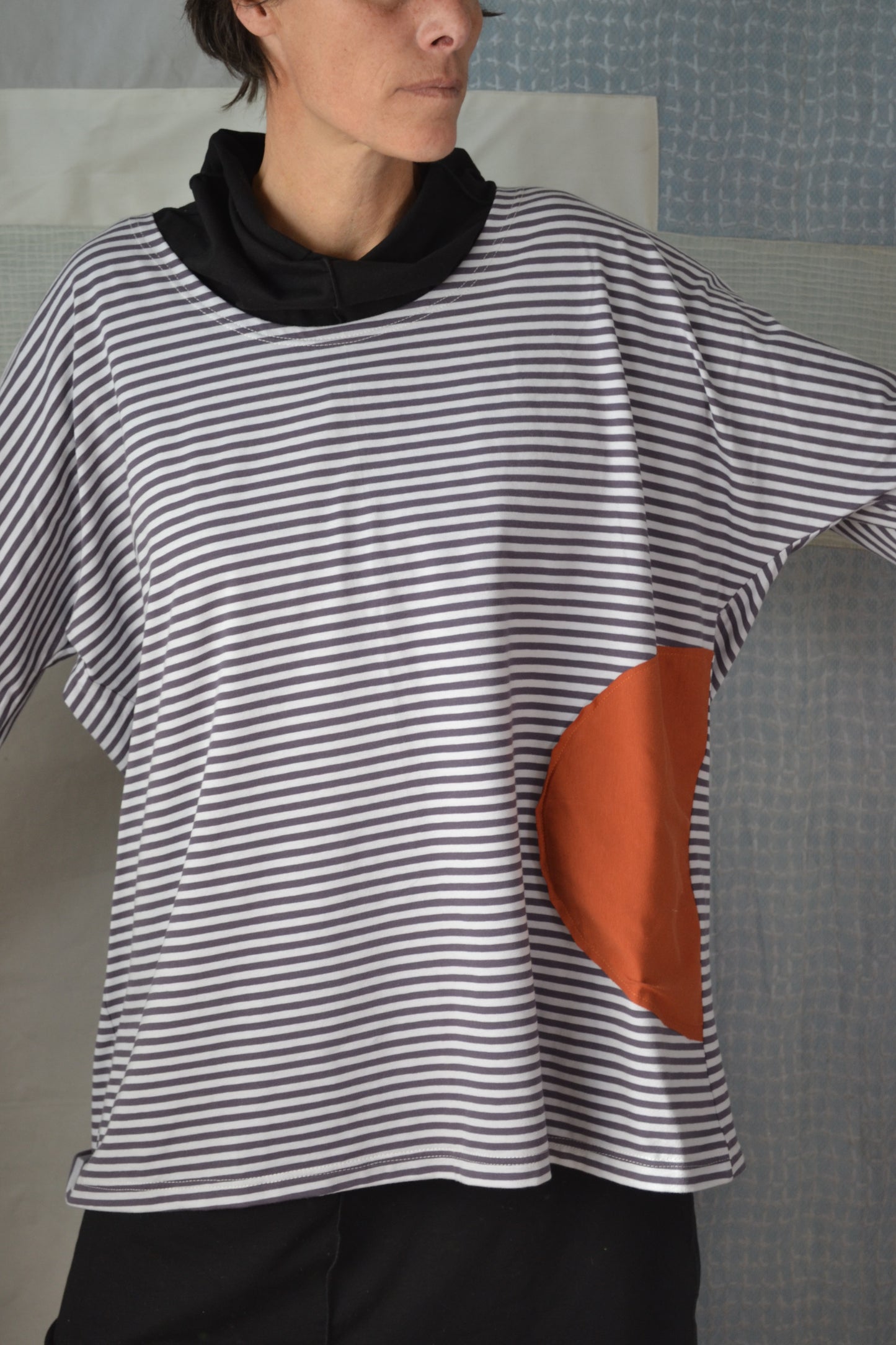 Moon White Stripes Jersey