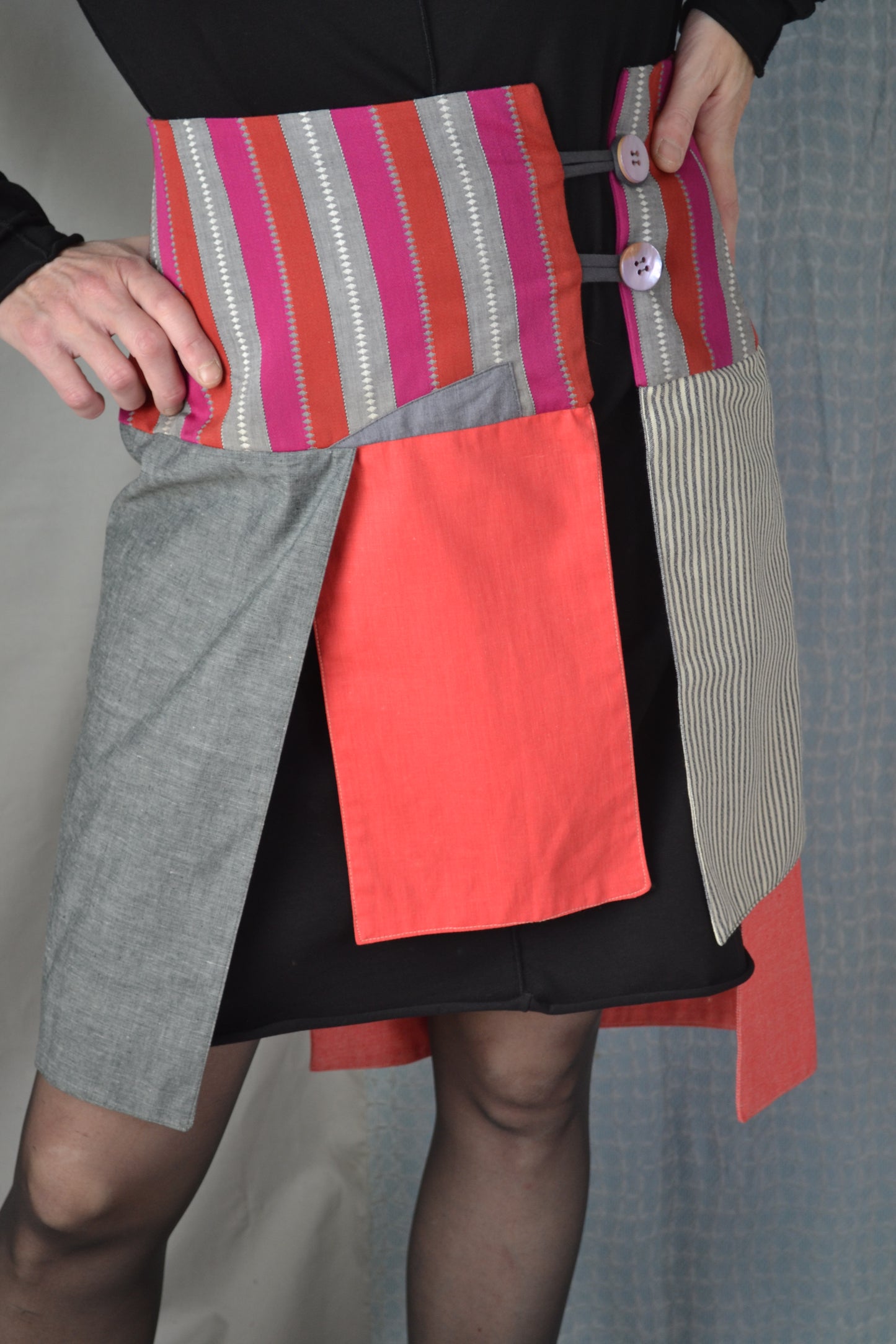 Short Collage Skirt
