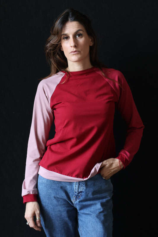 Maglia Camomilla raglan