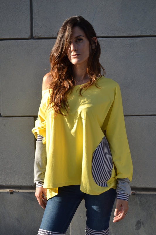 Maglia Luna giallo