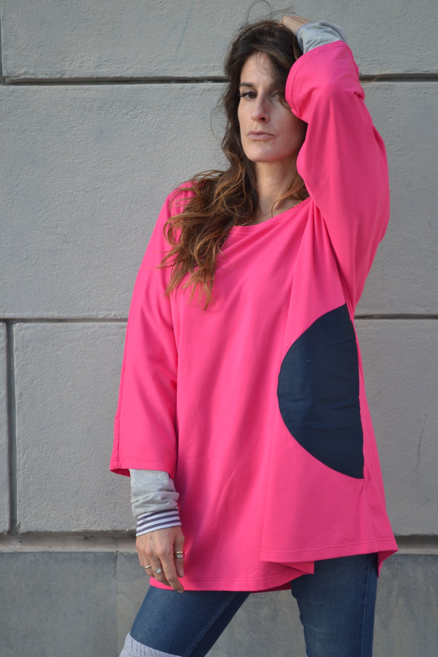 Maglia Luna fucsia