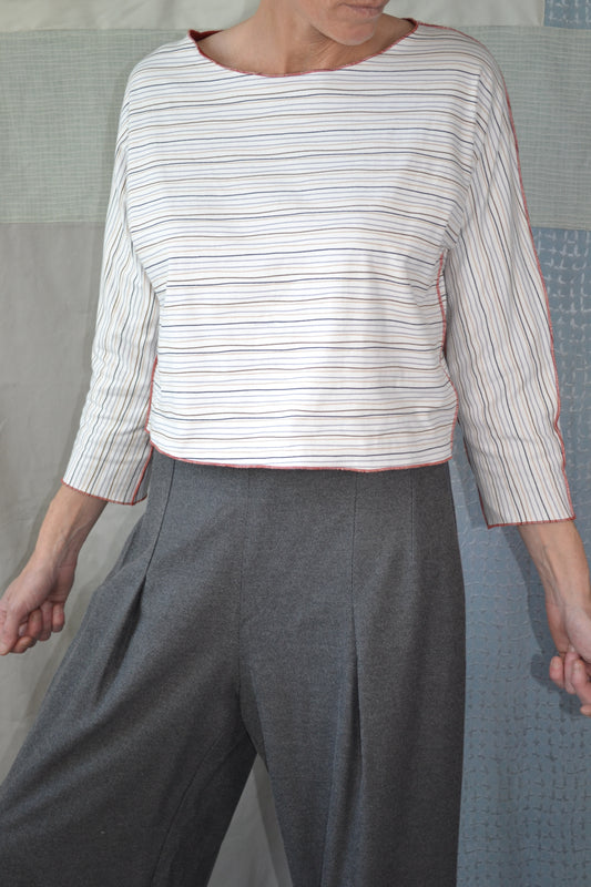 Pantalone Ester Grigio Lana